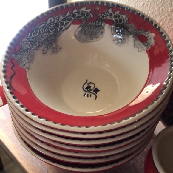 11 Piece Heather Goldminc Dragon Motif - Picture 2 of 11